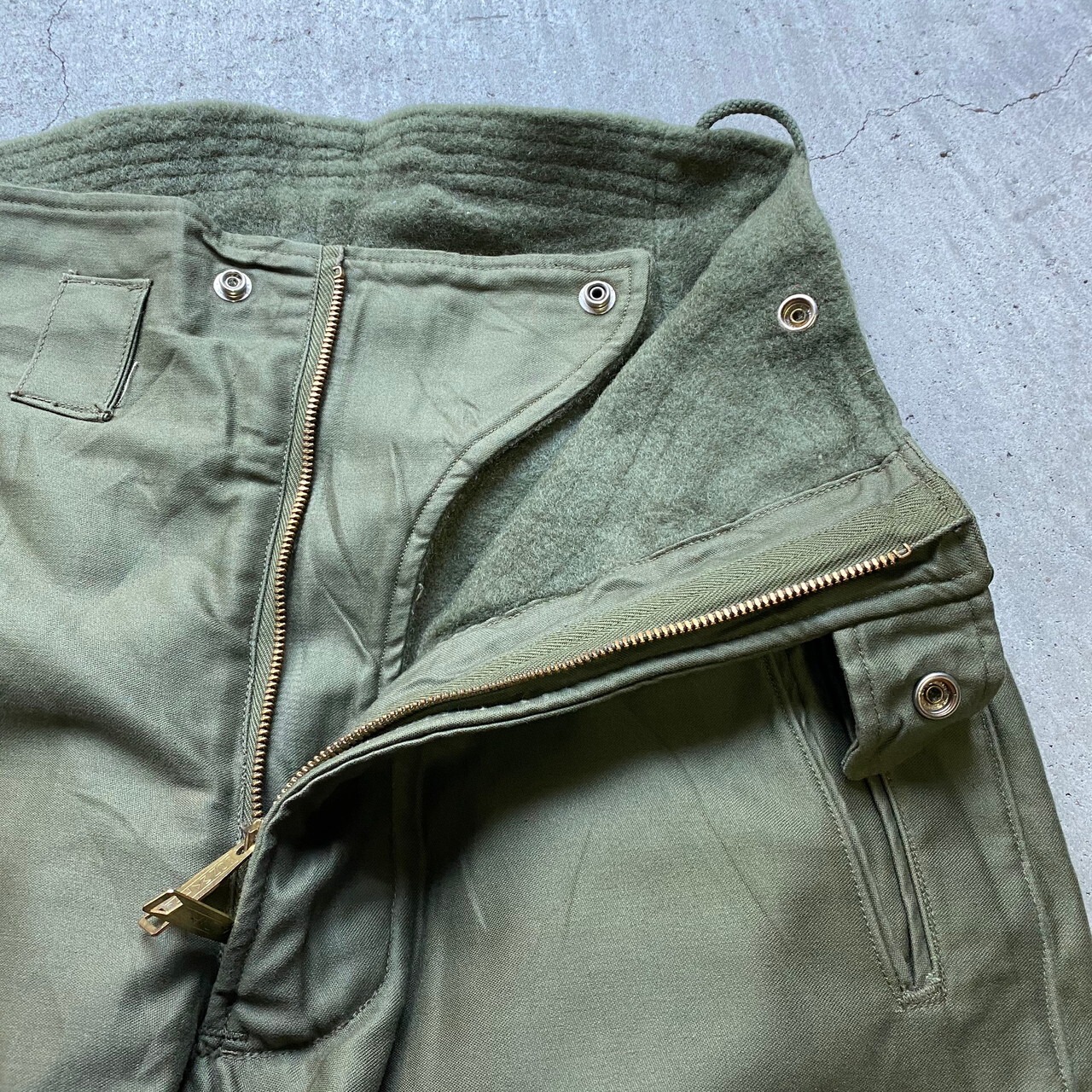 60年代 ビンテージ 米軍実品 U.S.NAVY USN A-2 デッキパンツ 