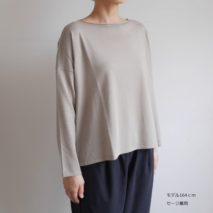 raising yarn pullover レイジングヤーン プルオーバー evam eva