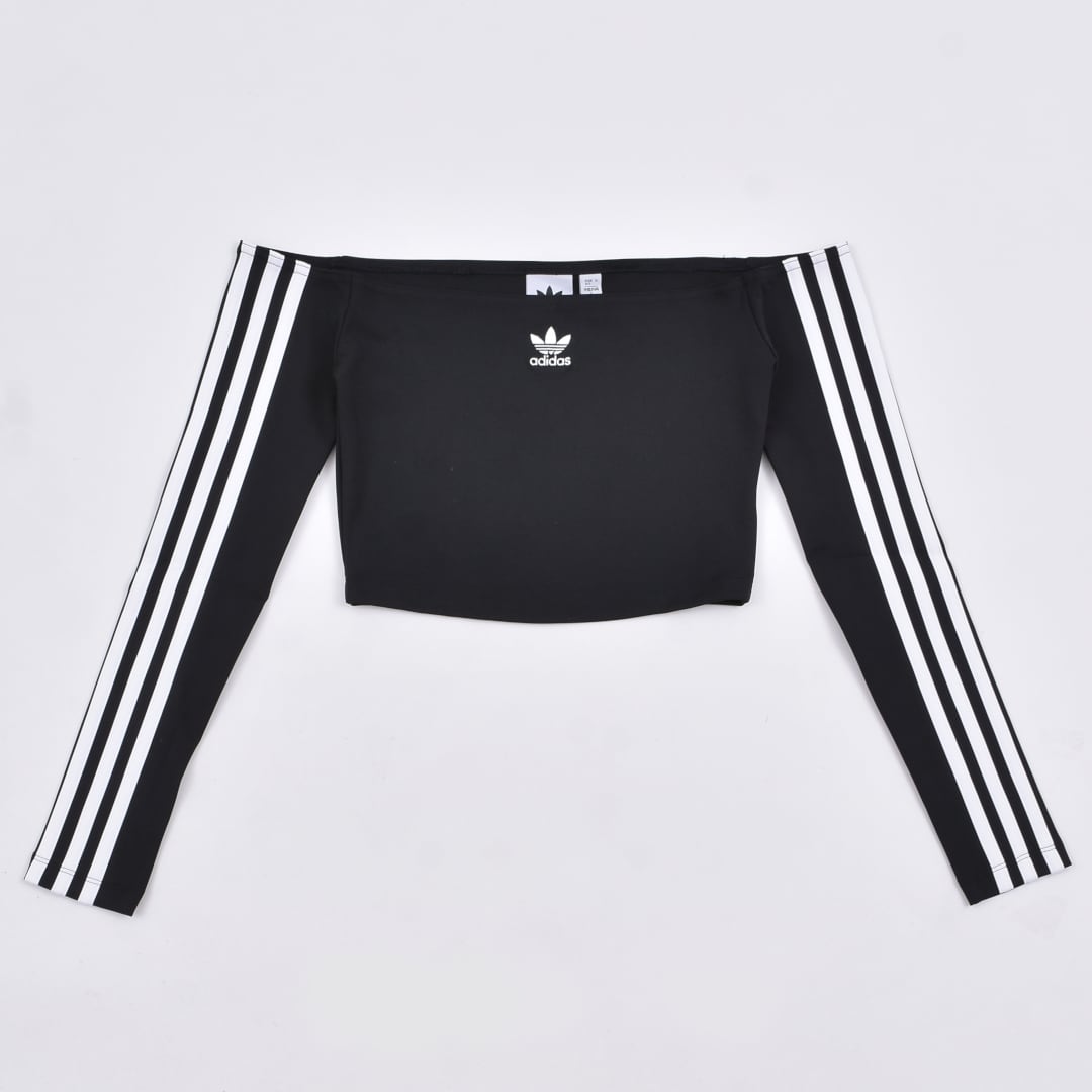 9/15 完売BLACK再入荷！】adidas 2025 S/S☆オフショルロング