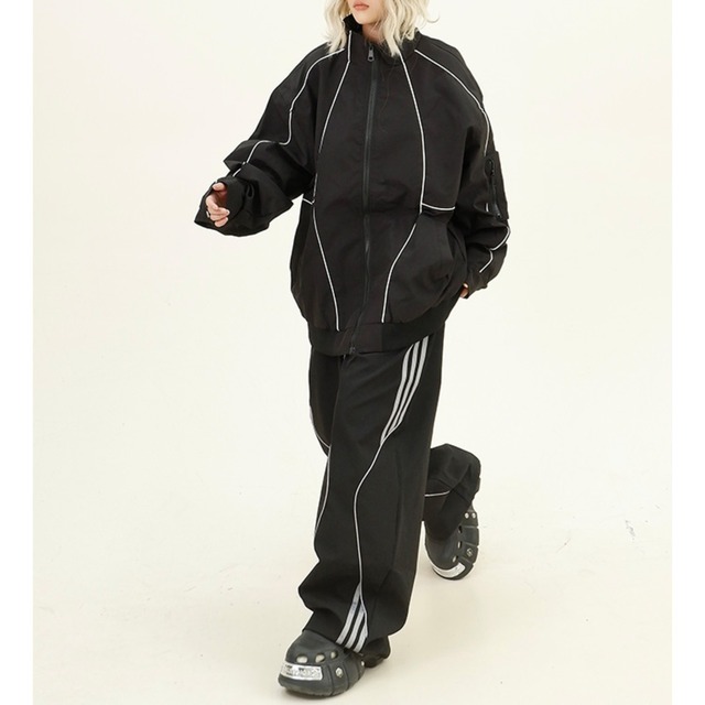 wave line pants　ウェーブラインパンツ　J0403