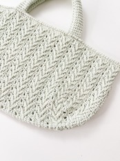 [Kit] ヘリンボーントートバッグ(BOUCLE)