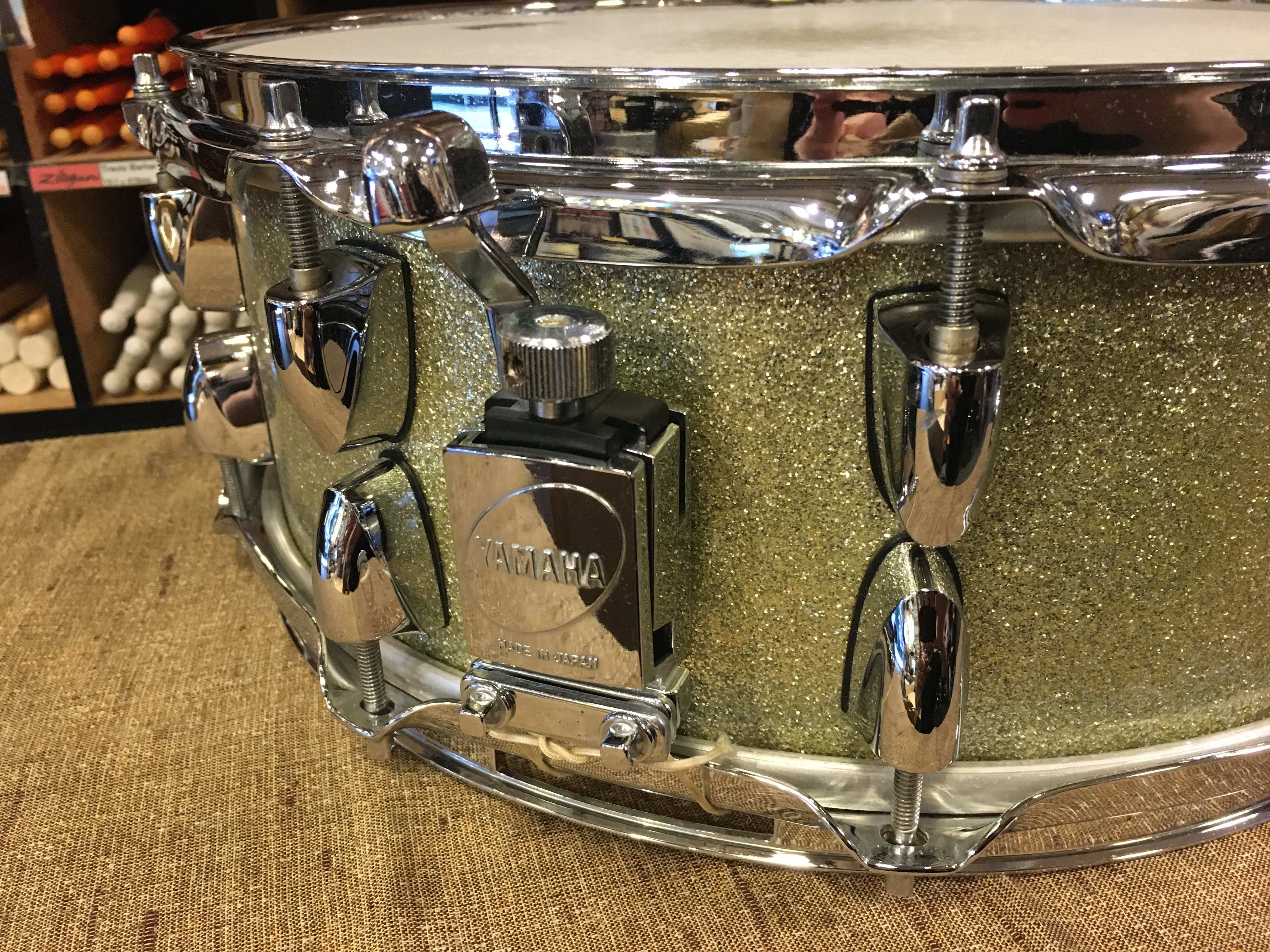 日本製 USED] YAMAHA MAPLE CUSTOM ABSOLUTE SNARE DRUM 14×5.5