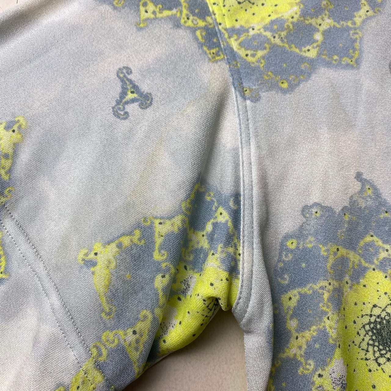 vintage VERSACE JEANS COUTURE psychedelic pattern shirt