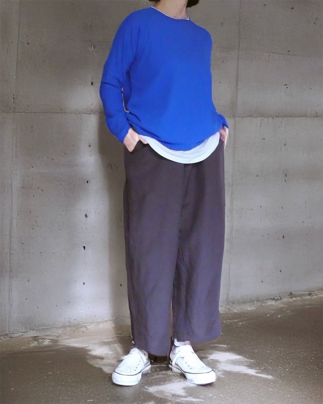 harmonie　カモフラ テーパードパンツ