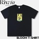 【送料無料】半袖Tシャツ Rivvia PROJECTS リヴィアプロジェクツ BLOOM T-SHIRT RTE-25215 BLACK 25SU 日本代理店正規品L