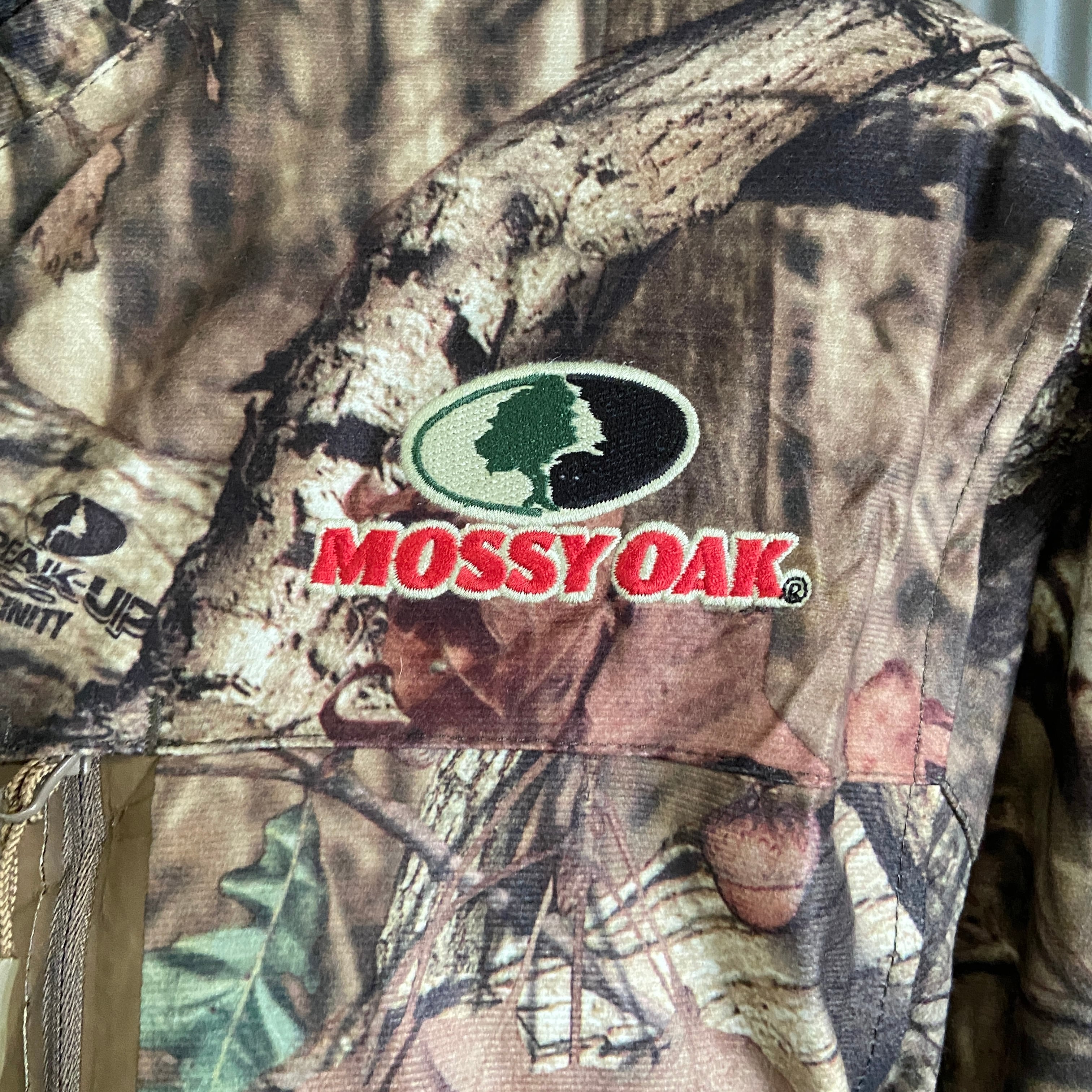 MOSSY OAK APPAREL リアルツリーカモ 中綿 ブルゾン パーカー メンズL 古着 迷彩柄 総柄 フーディー ブルゾン  【ワークジャケット】 | cave 古着屋【公式】古着通販サイト