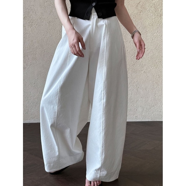 wide curve pants 10830