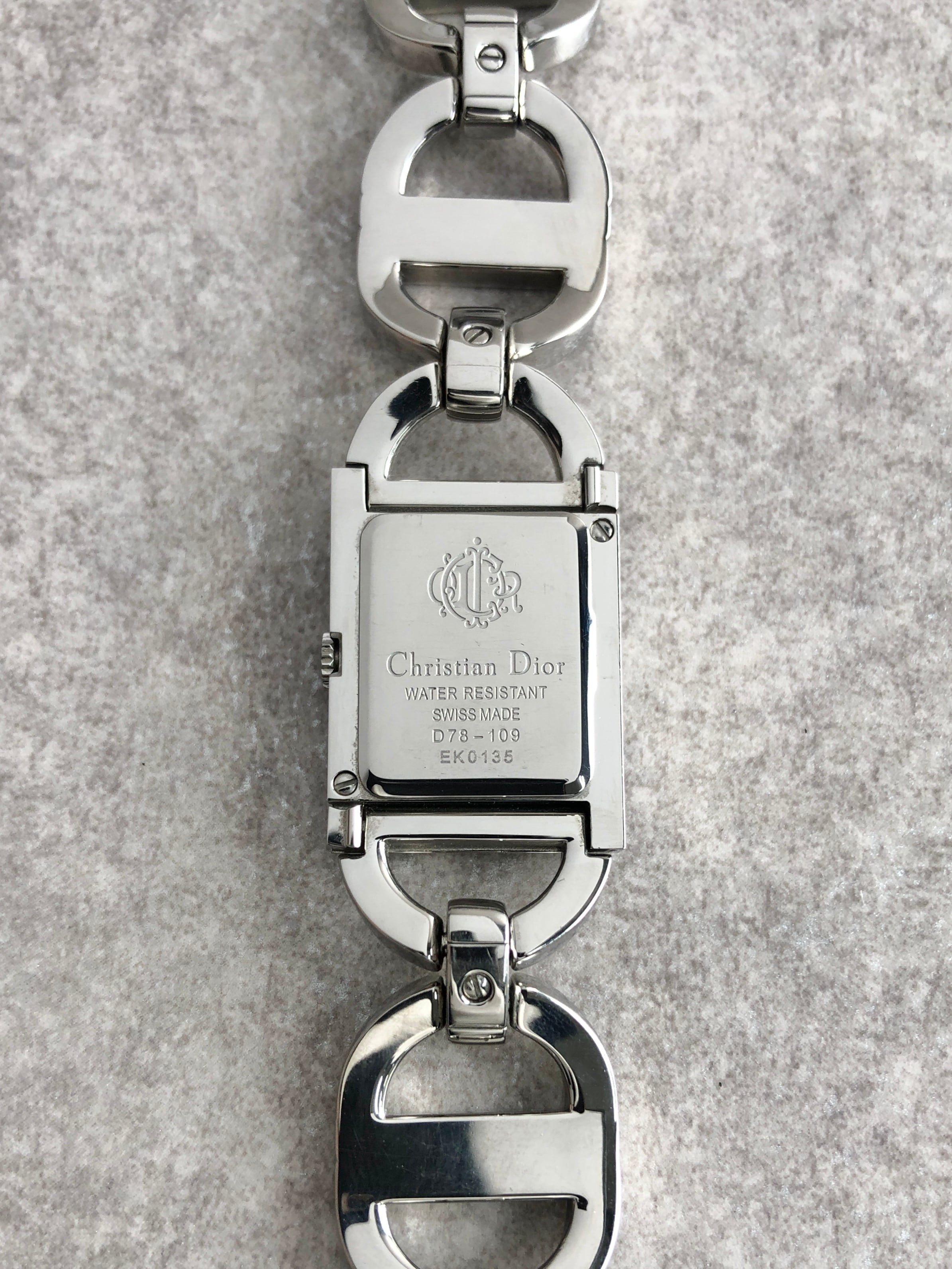 ✨Dior✨ディオール✨CD✨マリスラウンド✨シルバー✨腕時計✨ CHRISTIAN DIOR クリスチャンディオール CD022111 マリス ダイヤモンド