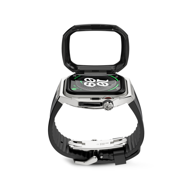 Apple Watch Case - SPⅢ45 - Silver Black