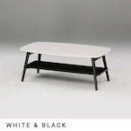 【幅105】センターテーブル テーブル 机 ローテーブル 折り畳み式 (全2色)