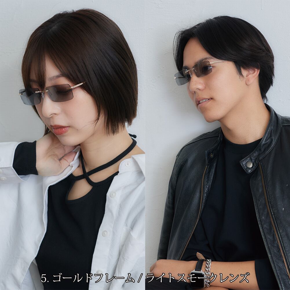 ENTRAリムレス サングラス＆だてメガネ (ent25902) | ENTRA