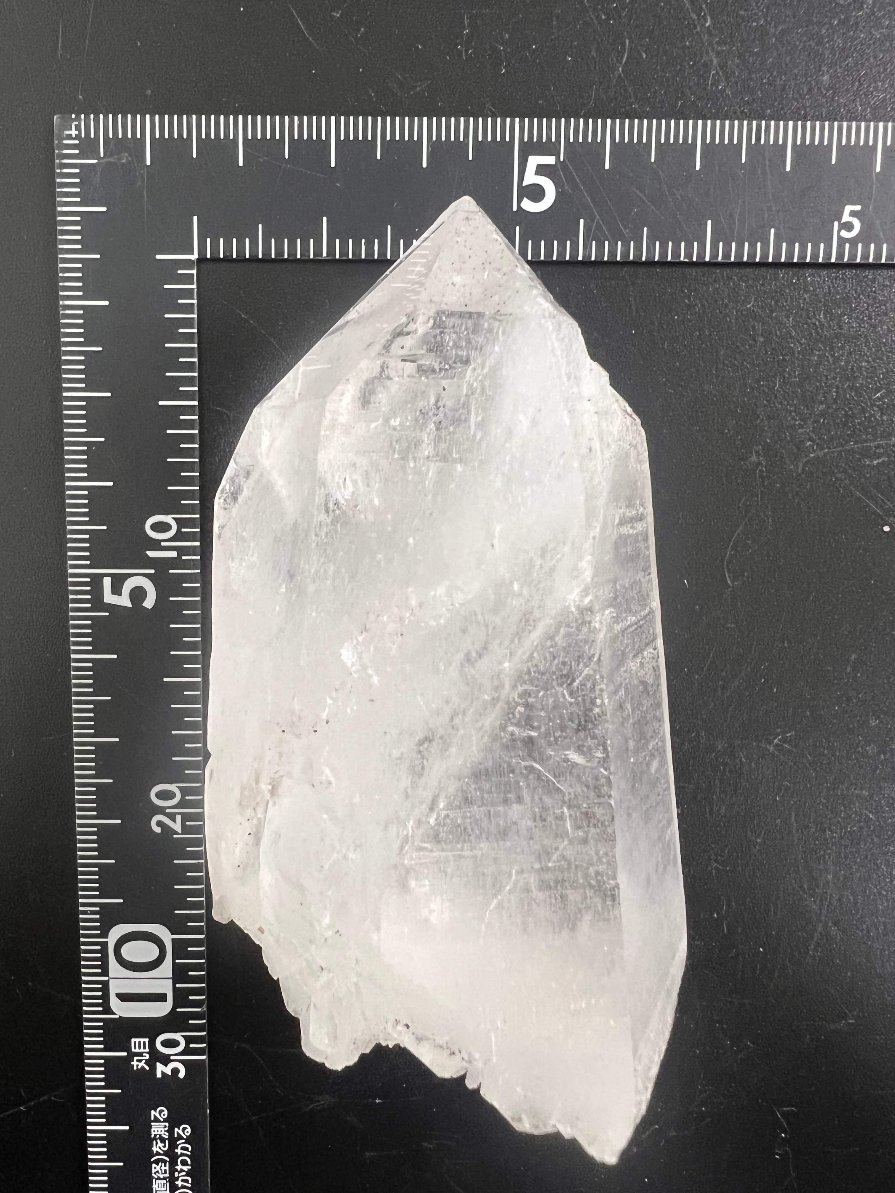 E33040】セルフヒールド 両錐 水晶 クォーツ ヒマラヤ水晶 ヒマラヤ産