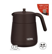 サーモス 真空断熱ティーポット ストレーナー付き 700ml ブラウン TTE-700 BW
