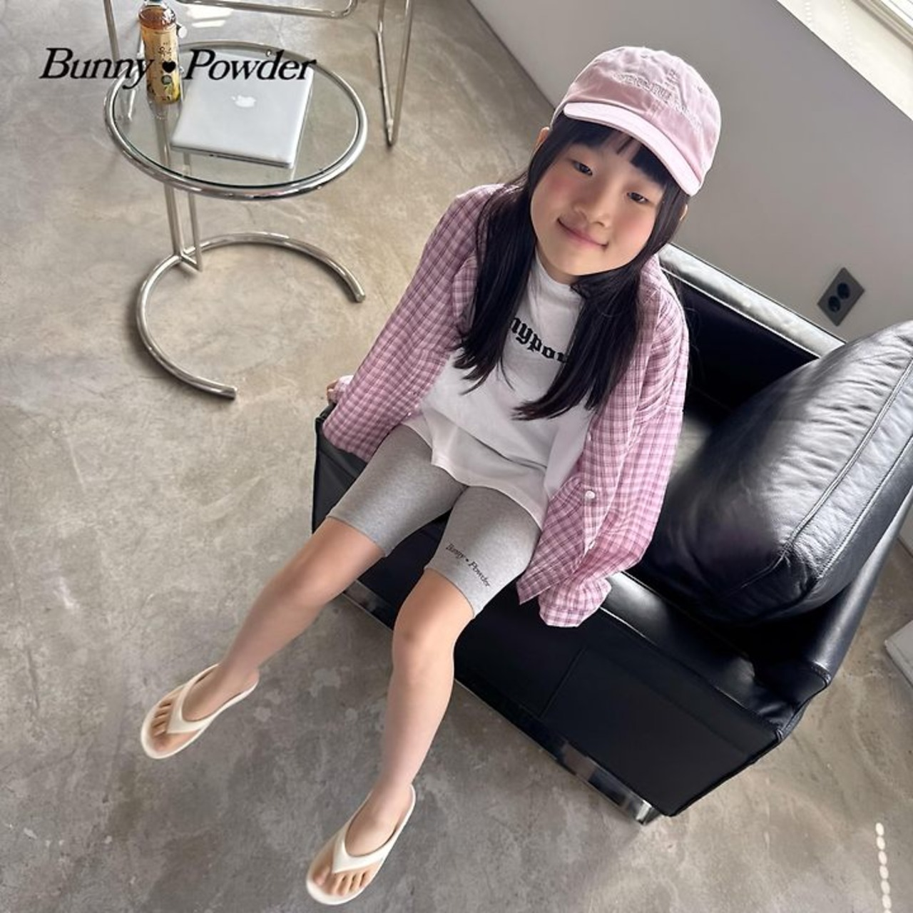 [Bunny Powder] (Planning) B-Cur Leggings / [버니파우더] 기획)B이커레깅스