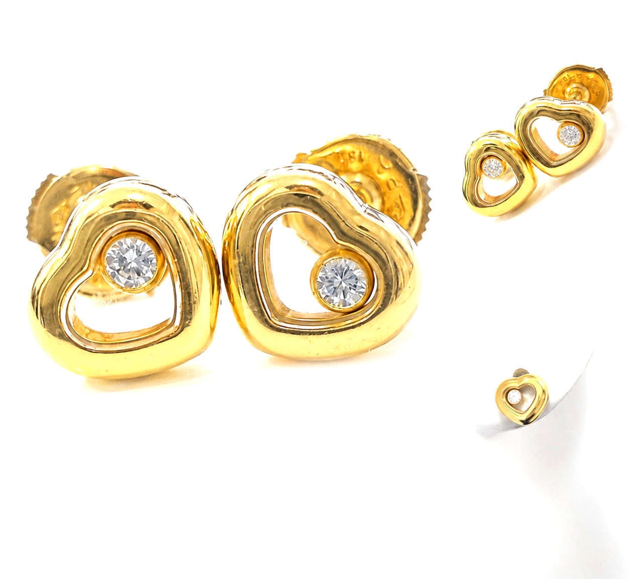 CHROME HEART クロムハーツ タイニー CHプラス ドロップ 2P ルビー