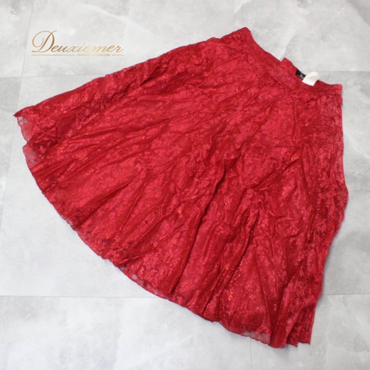 社交ダンス 衣装 スタンダード スカート レッスンウェア レディース Sanline サンリーヌ 赤 花柄 レッド系 練習着 レース シック 透け感 練習用 スカート 踊る 多目的 クラシックなデザイン フェミニン 大人可愛い ラグジュアリー おしゃれ ベルベット感 軽量ファブリック フルフレア デイリーコーデ ゆったり 大人女性用 上品さ エレガント