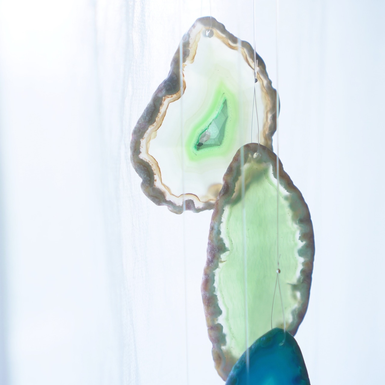 Mojito 02 - アゲートヒーリングチャイム / Agate Sun Catcher Wind Chime 886