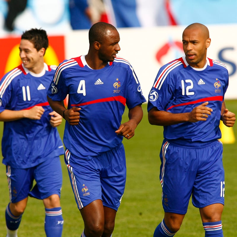 2007〜2008シーズンフランス代表ユニフォームサッカー・フットサル