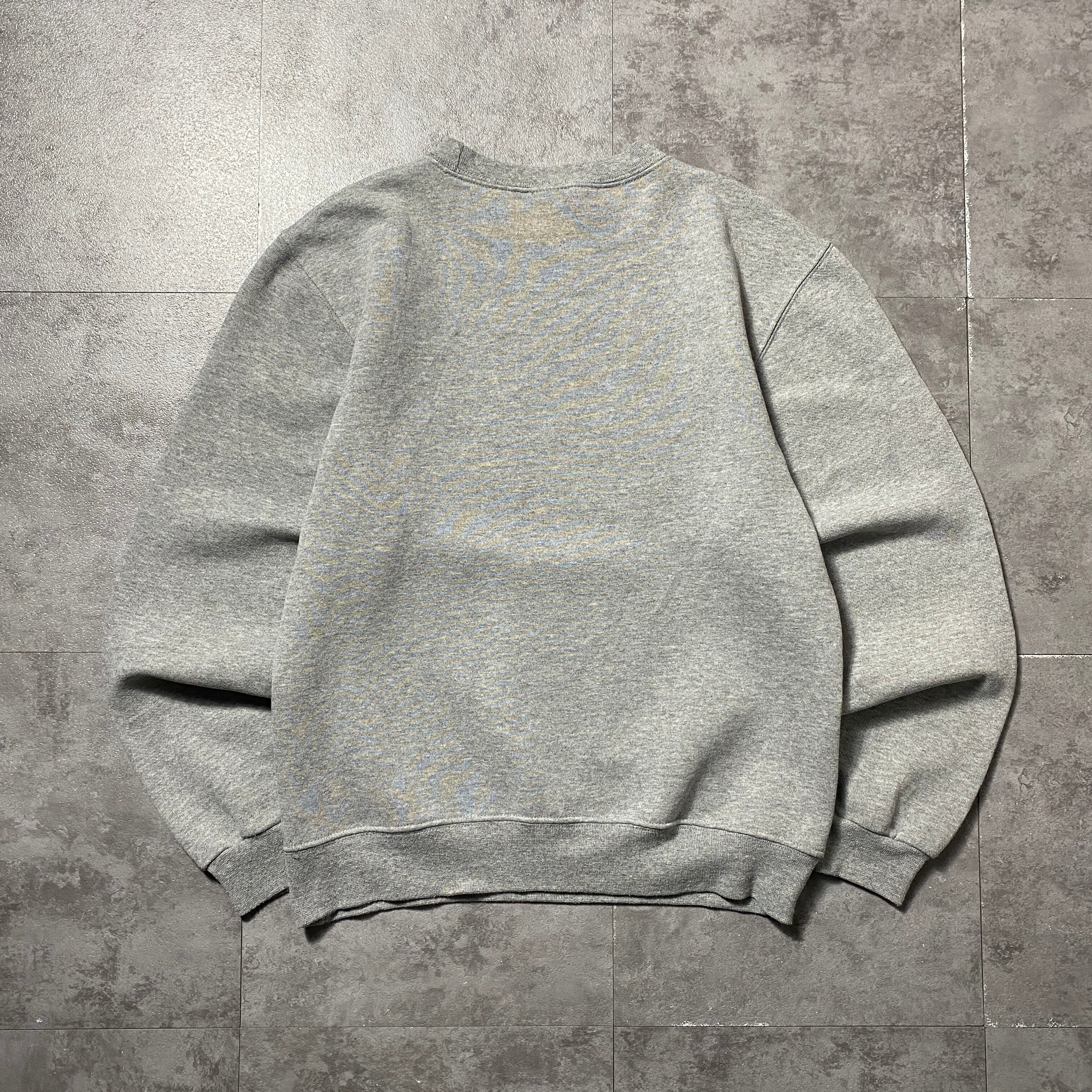 SOFFE ソフィ U.S.NAVY アメリカ海軍 プリント 前V グレー スウェット