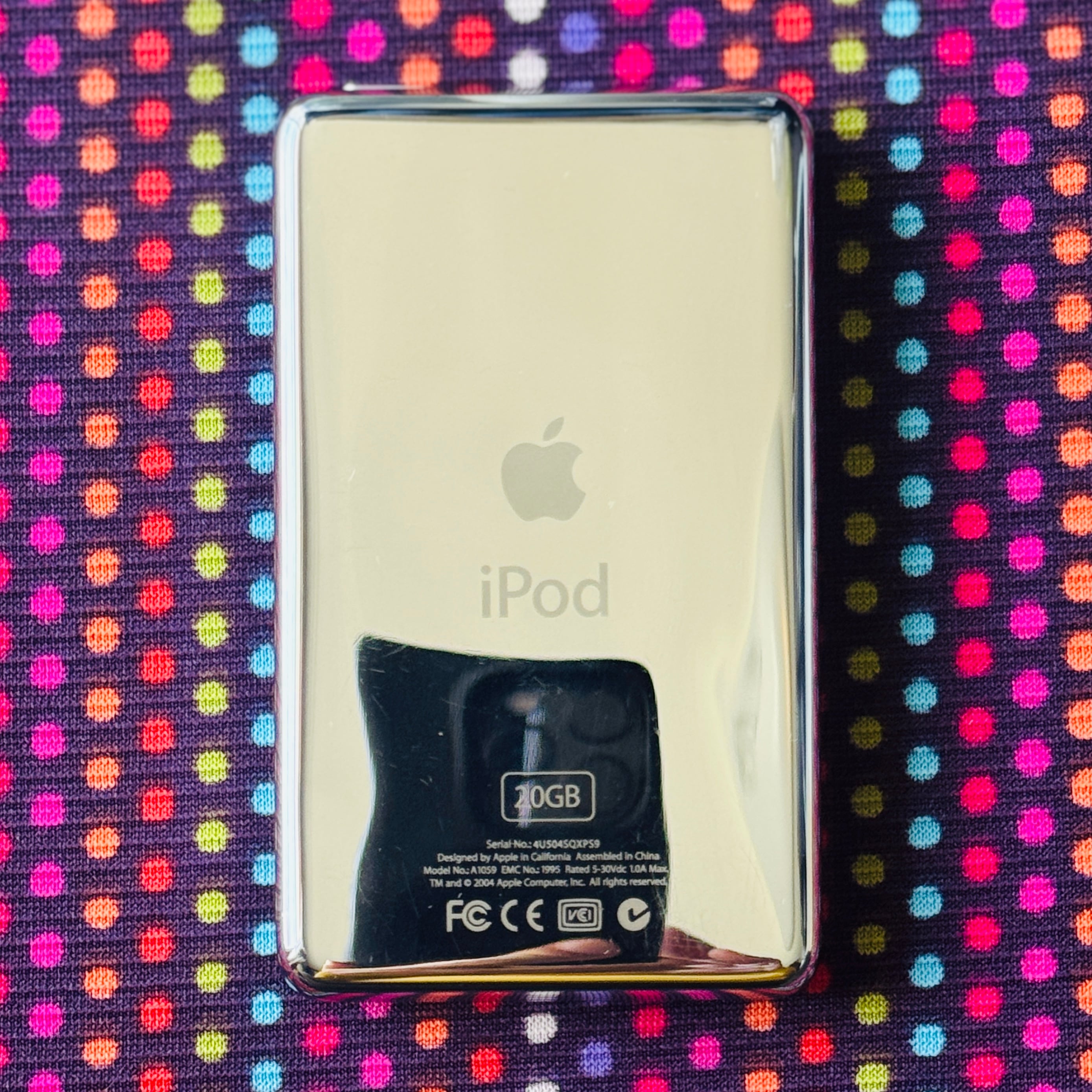 Apple 第4世代 iPod 20GB A1059｜新品バッテリー交換済み | Happy Pod
