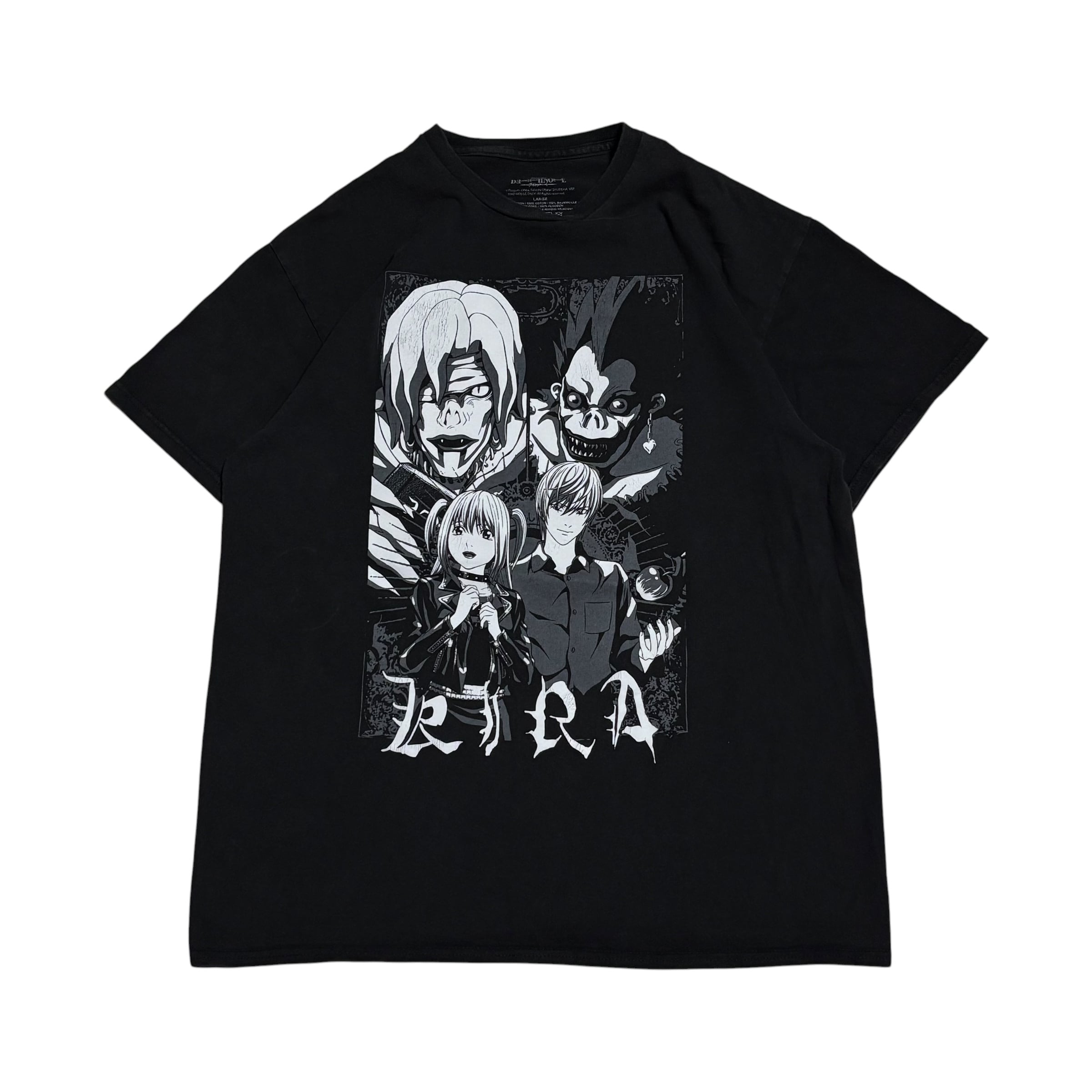 00s DEATH NOTE tシャツ デスノート アニメ ANIME TEE 夜神月 リューク