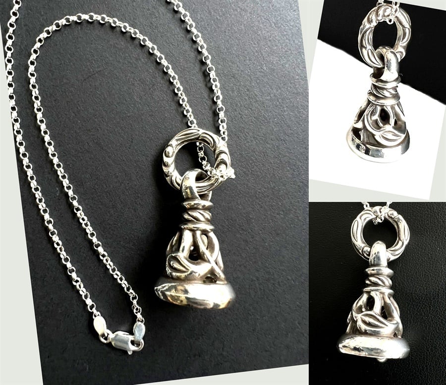 ロンワンズ LONE ONES クレーンベル ペンダント M ネックレス ロール