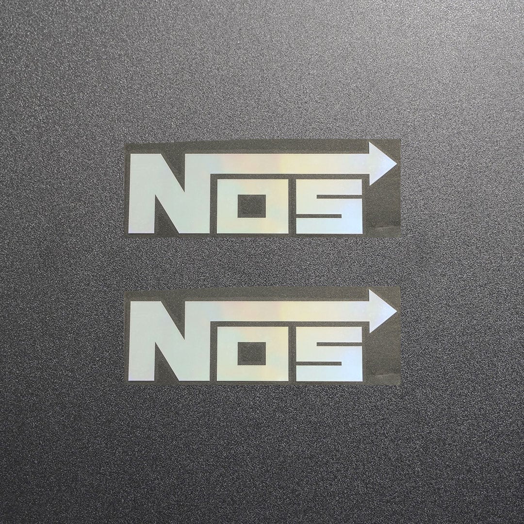 No8,9(ｱﾚﾝｼﾞ)JAOS切文字ステッカー 横145cm 左右各1枚 アクセサリー No