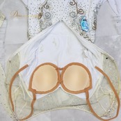 社交ダンス 衣装 タカダンス TAKADANCE スタンダードドレス スタンダード ドレス ワンピース フロート レース ホワイト系 フリル デモ 競技 ダンス パーティ 発表会 シルバー エレガント 高級ドレス フルフリル モダンドレス 発表会ドレス 女性用ドレス シンプル おしゃれ ダンス衣装