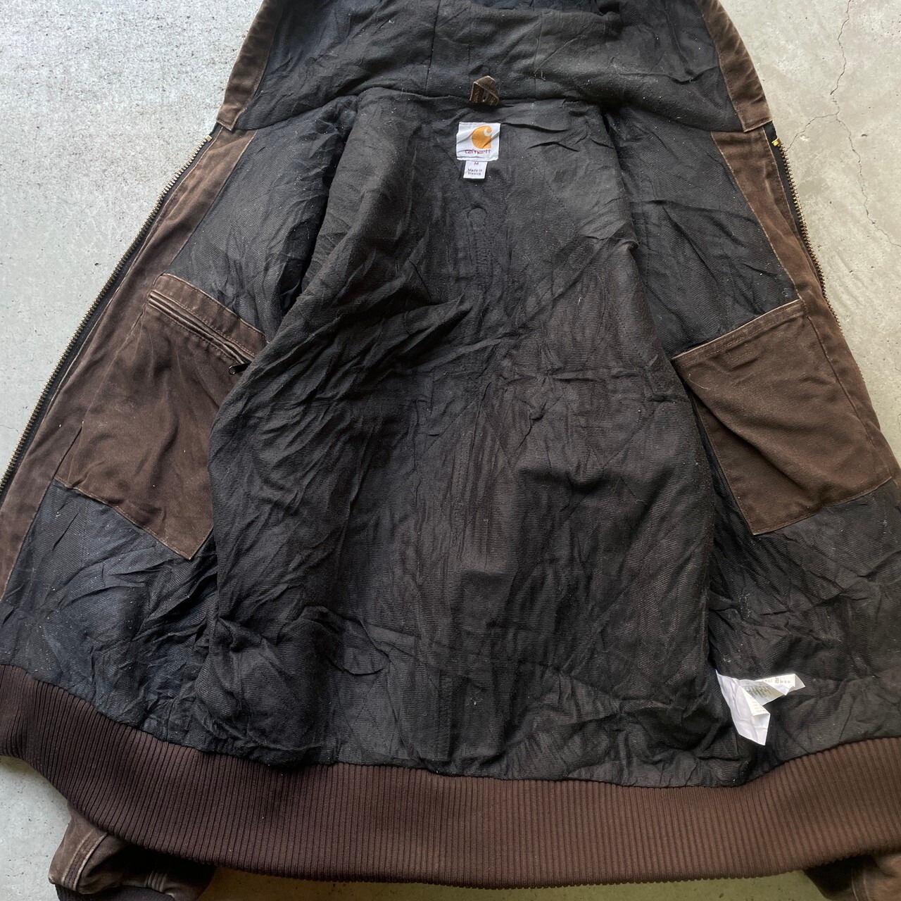 90年代 Carhartt カーハート ダック地 アクティブジャケット メンズL 
