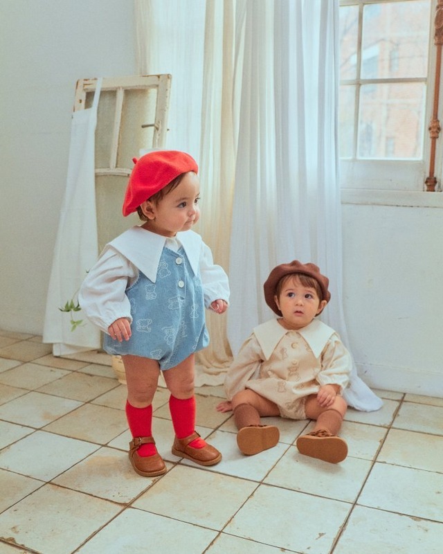 【取寄】oottbebe｜flip bear bebe suit｜フリップベアベベスーツ｜S-M｜baby｜26 spring