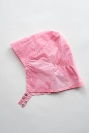 Marimekko PVC coated pink rain hat