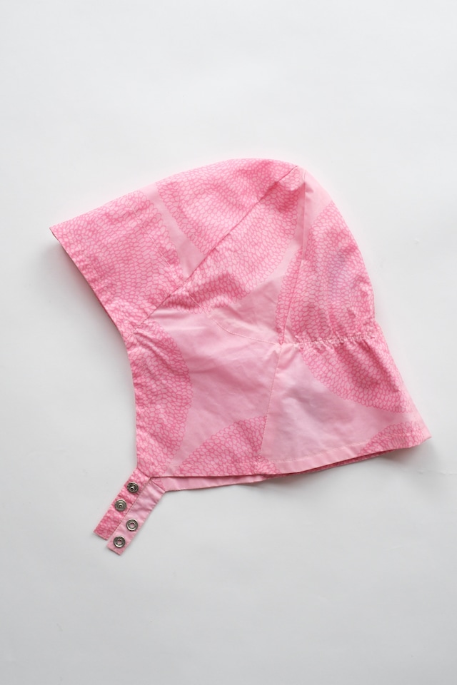 Marimekko PVC coated pink rain hat Marimekko PVC coated pink rain hat