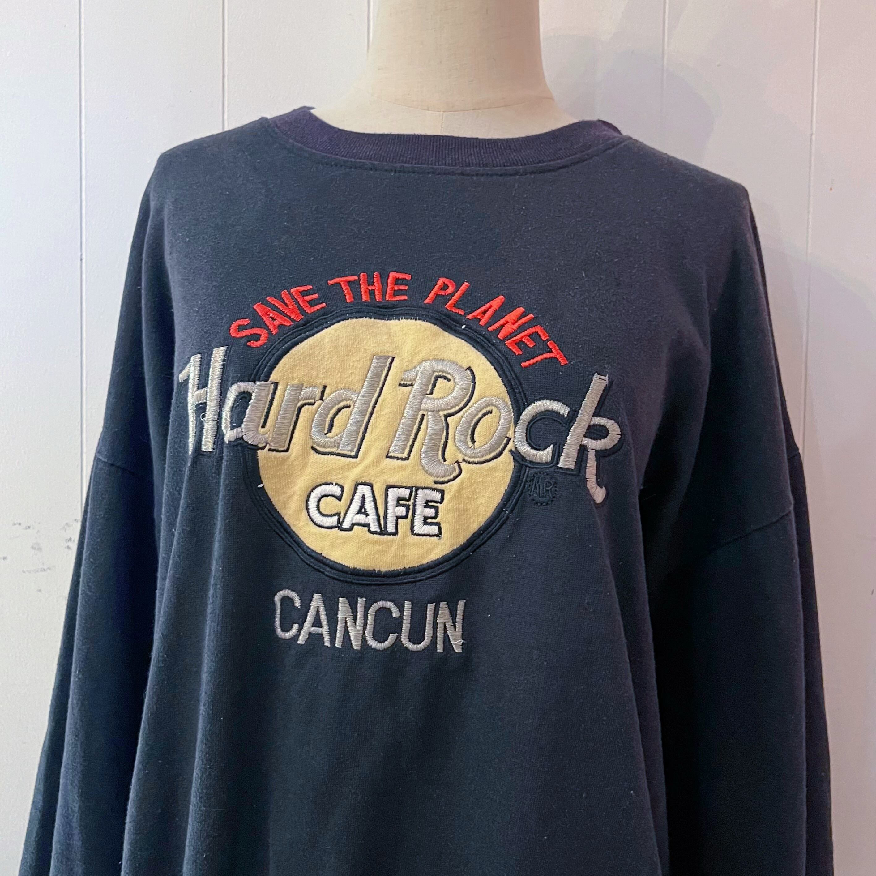 hard rock cafe logo sweat