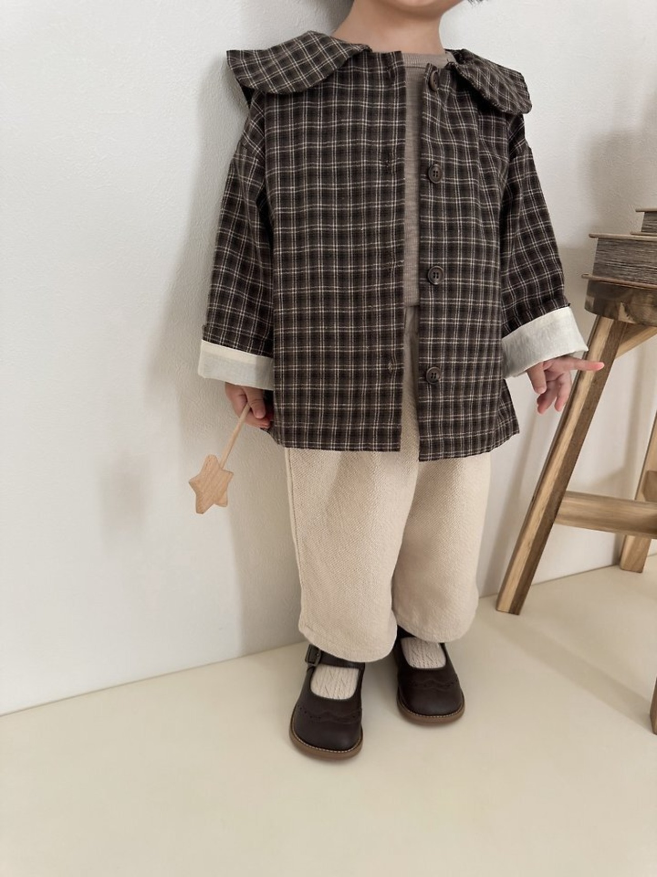 韓国子供服 / mimimarket / 26Autumn / ロナセーラーコート / 秋服 *S~L *