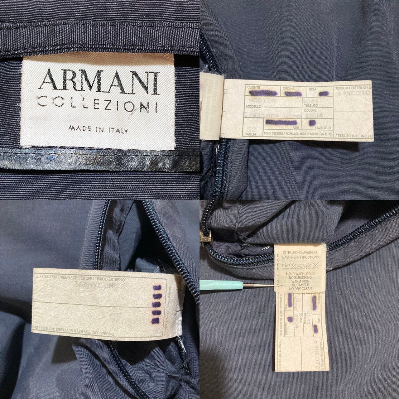 ARMANI COLLEZIONI made in Italy アルマーニ コレッツォーニ コットン
