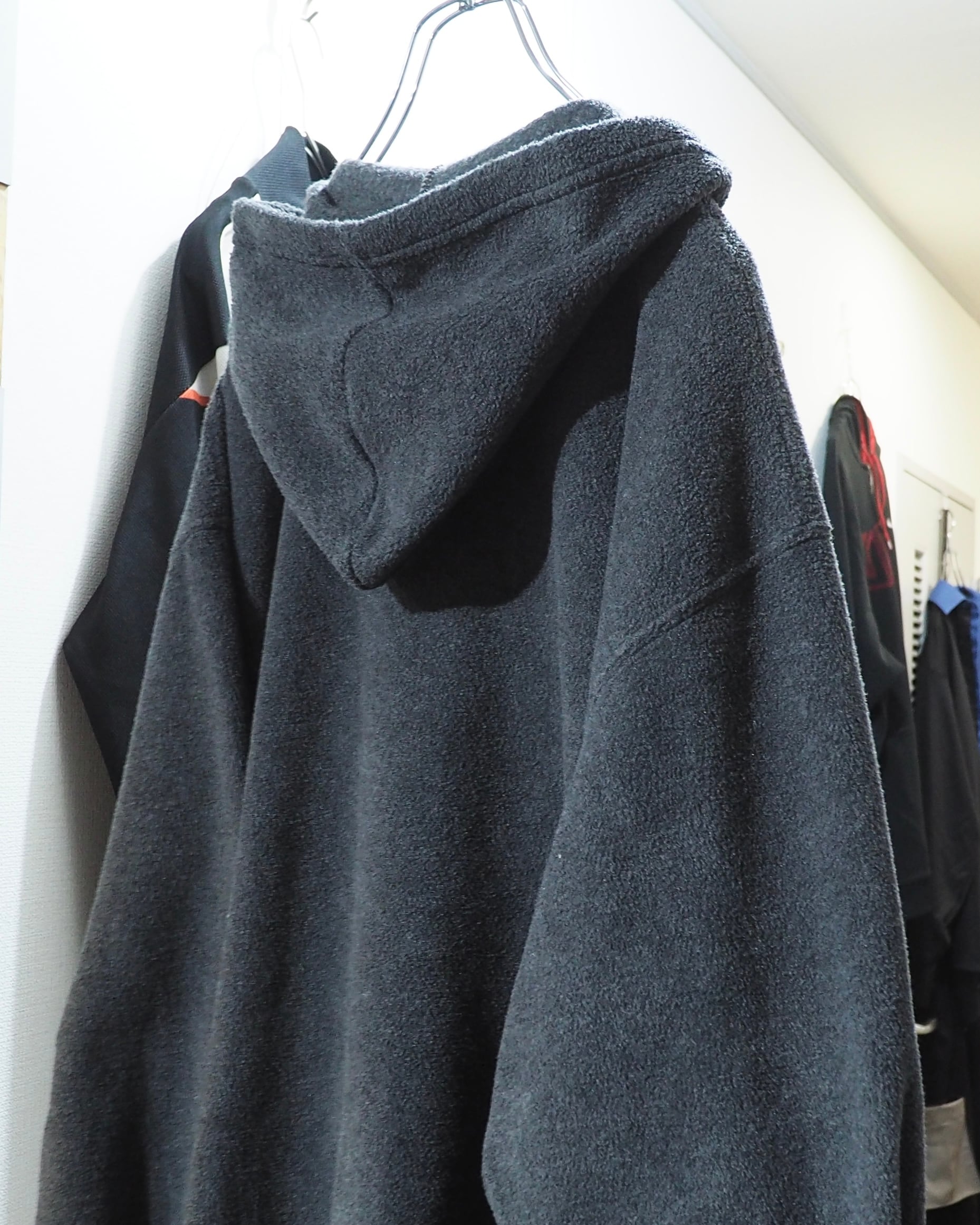 1990s " POLO SPORT - RALPH LAUREN " ” 赤ポニー ” Embroidery vintage fleece half zip Hoodie ポロスポーツ ラルフローレン ハーフジップフリースフーディ