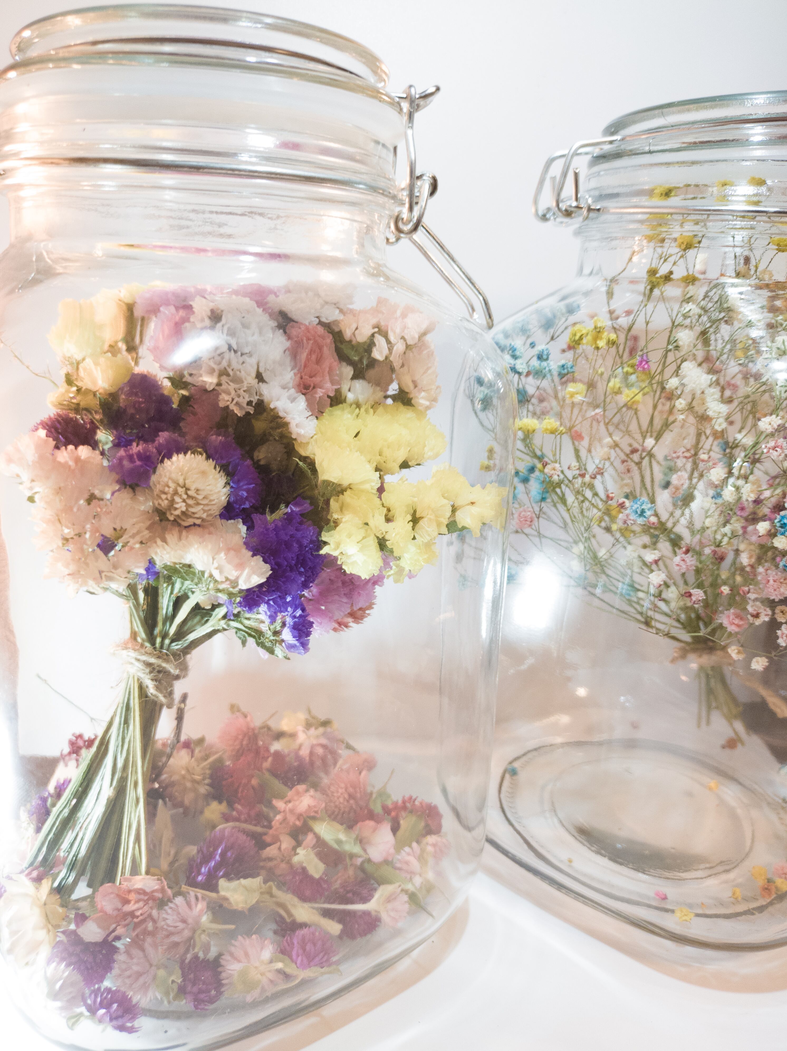 ”永”ブーケインボトル L 【”Ei”Dried Flowers Bouquet in Bottle L】