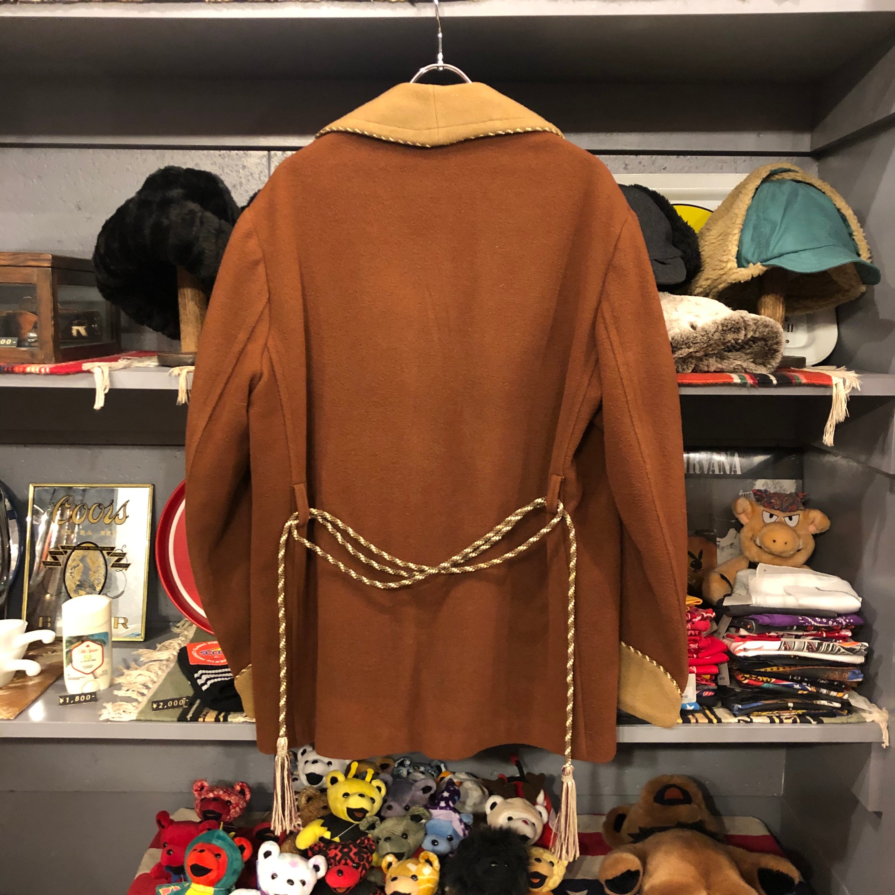 70s 80s スモーキング ジャケットコート 70s 80s スモーキング ジャケットコート