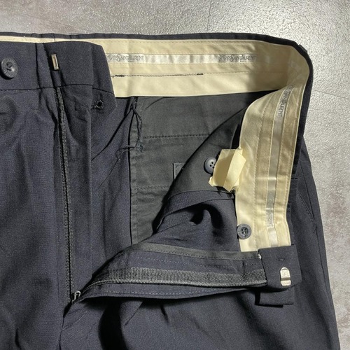 00s Yves Saint Laurent black slacks 詳細写真8
