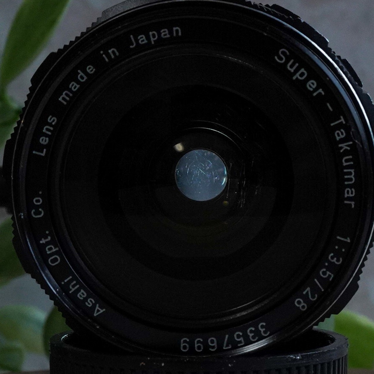 【並品】Super Takumar 28mm f3.5  青空の広角