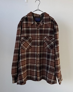 -Pendleton- Vintage 70s Board Shirt made in USA