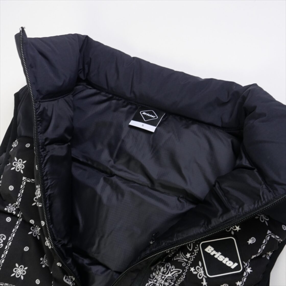 Size【S】 F.C.Real Bristol エフシーリアルブリストル 22AW DOWN VEST 