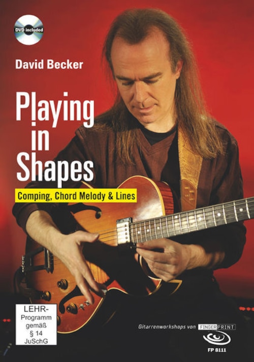 AMBFP8111 Playing in Shapes / David Becker  (DVD付教則本)