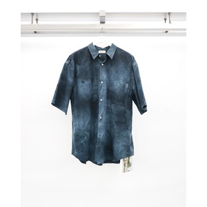 [Nomàt] (ノマット) N-B-04 S/S Shirt/Hand-dyed