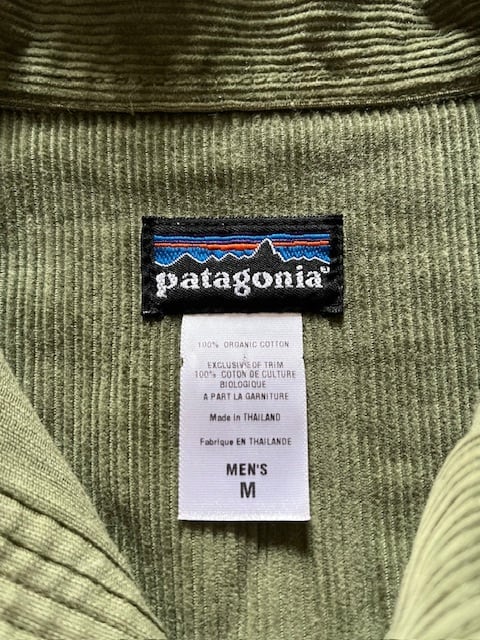 オリーブM：patagonia パタゴニア リズム コーデュロイ シャツ