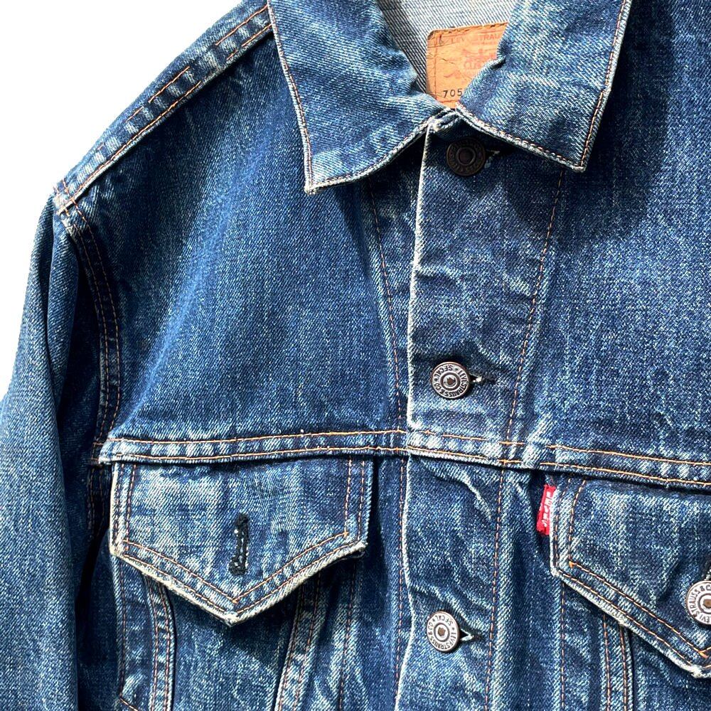 Levis 70505 Big E [Levi - 70505 BigE] [Late 1960s-] denim jacket