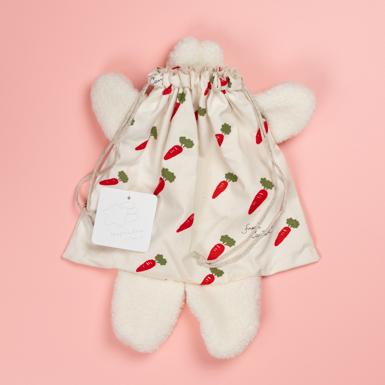 < saupoudrer > ぬいぐるみ巾着 - 3