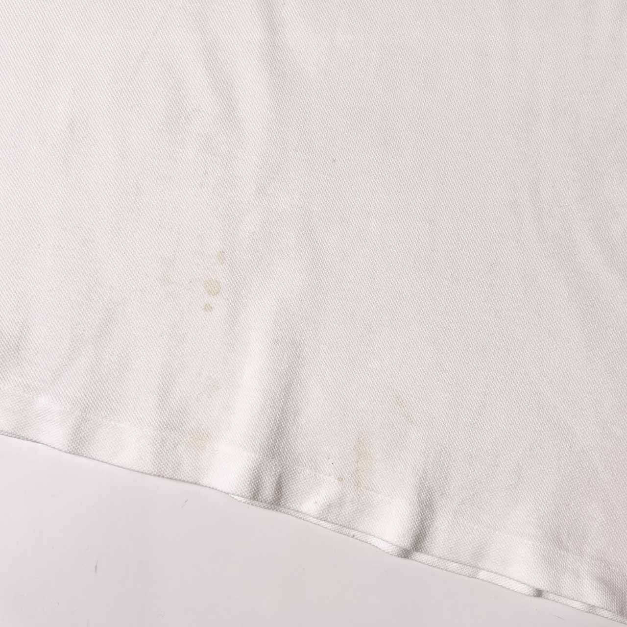 DAKS ダックス デザイン 半袖 ポロシャツ LL/ホワイト系 メンズ