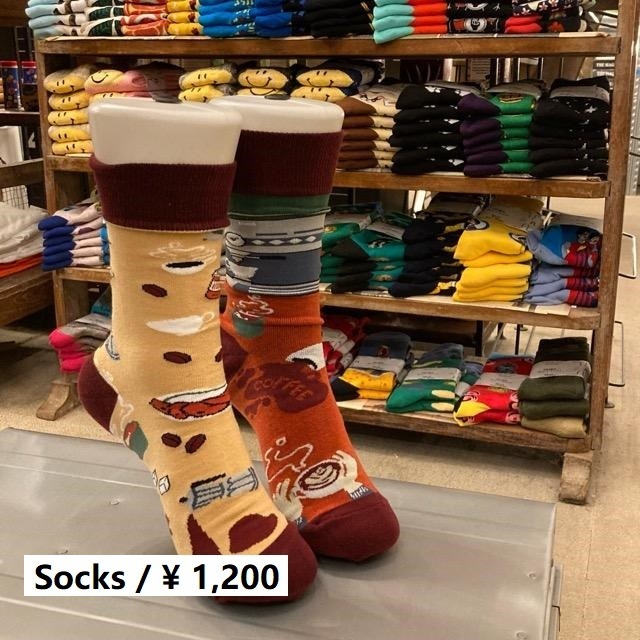 TOPANGA SOCKS Lady's　アシンメトリーソックス　エスプレッソ　ブラウン　靴下　メンズソックス　レディースソックス　クルーソックス