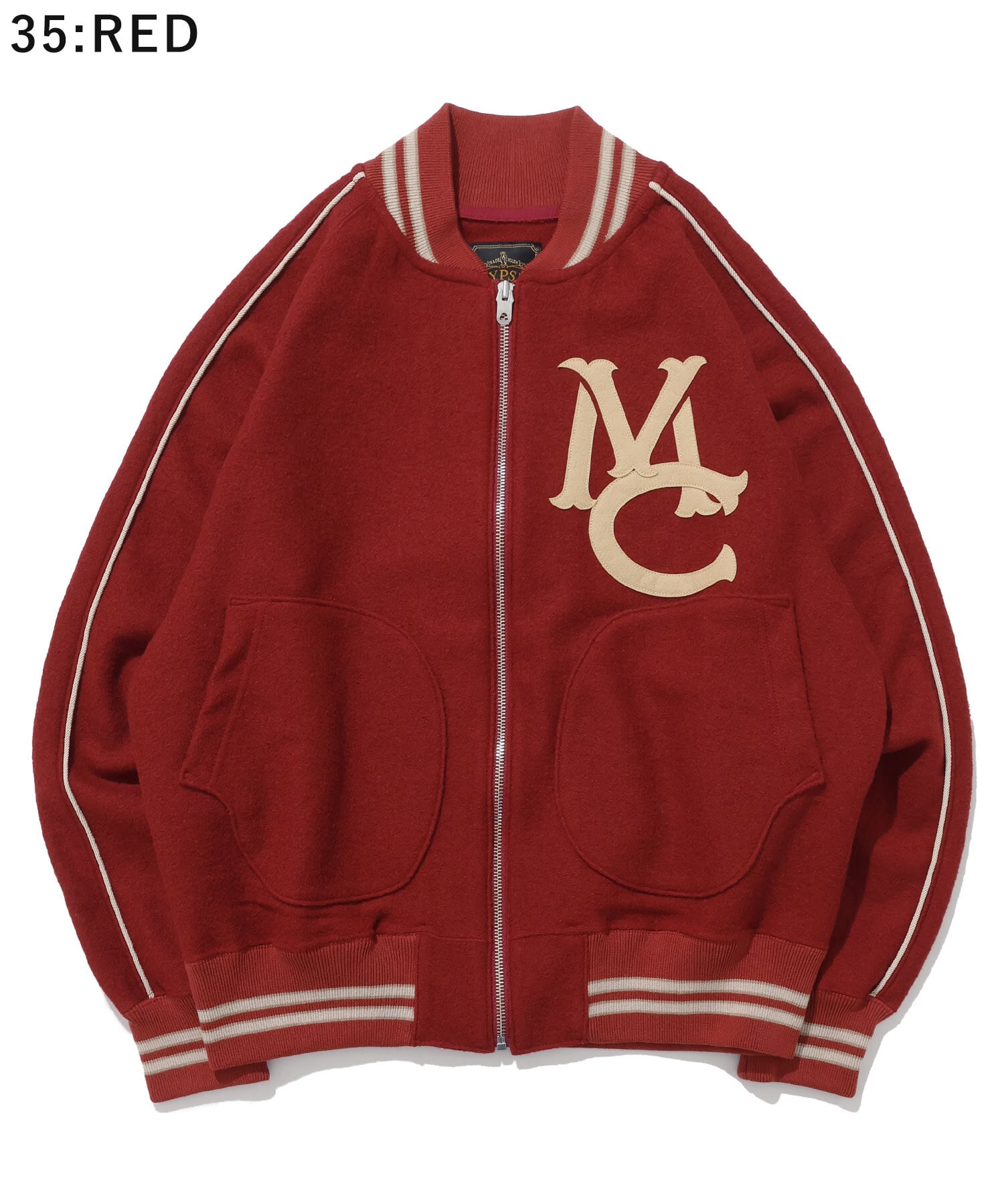 KITH 大阪 スタジアムジャケット 赤白(未使用) 大阪限定 KITH 大阪 スタジアムジャケット 赤白(未使用) 大阪限定 - メルカリ